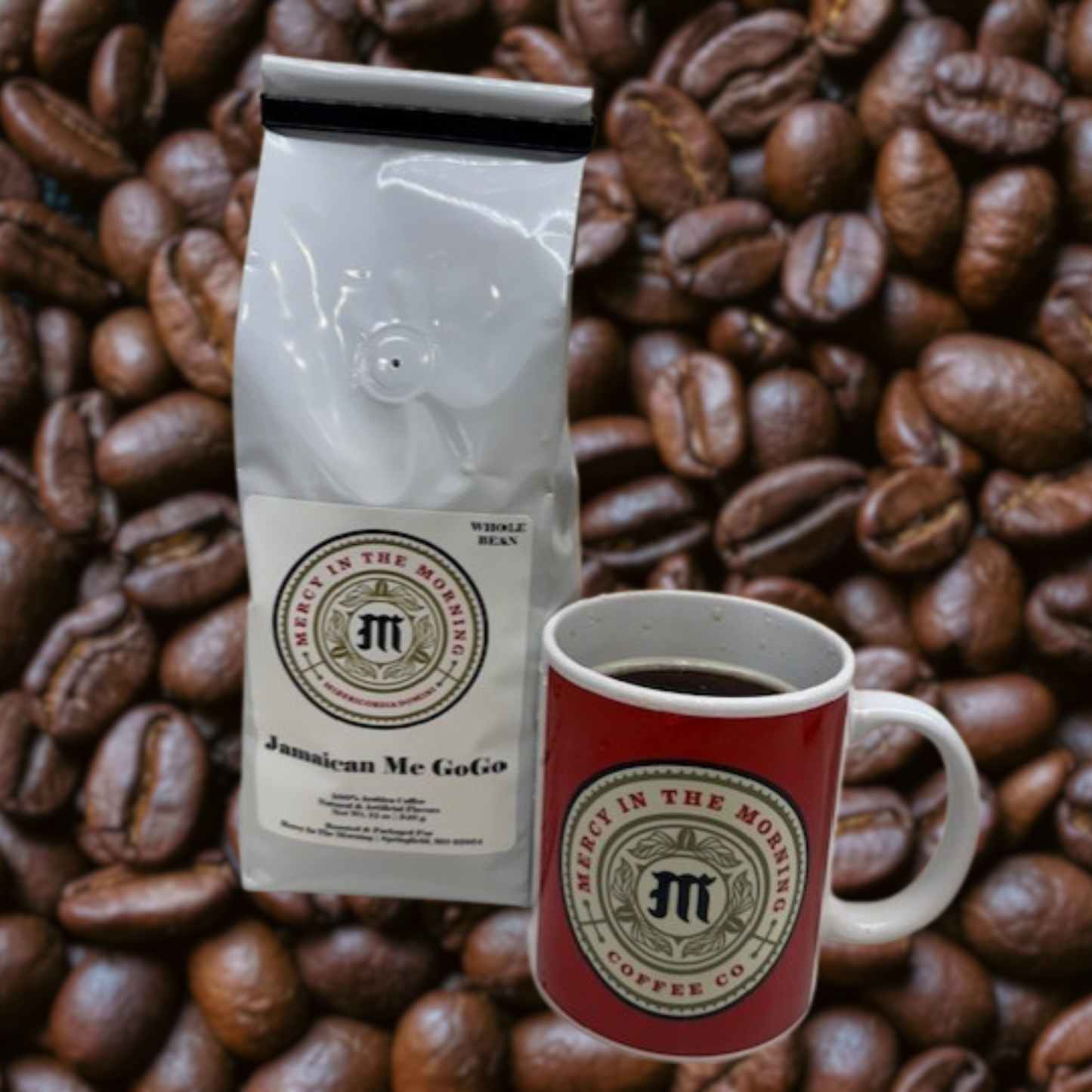 Mercy in the Morning® Jamaican Me GoGo Coffee 12oz Whole Bean