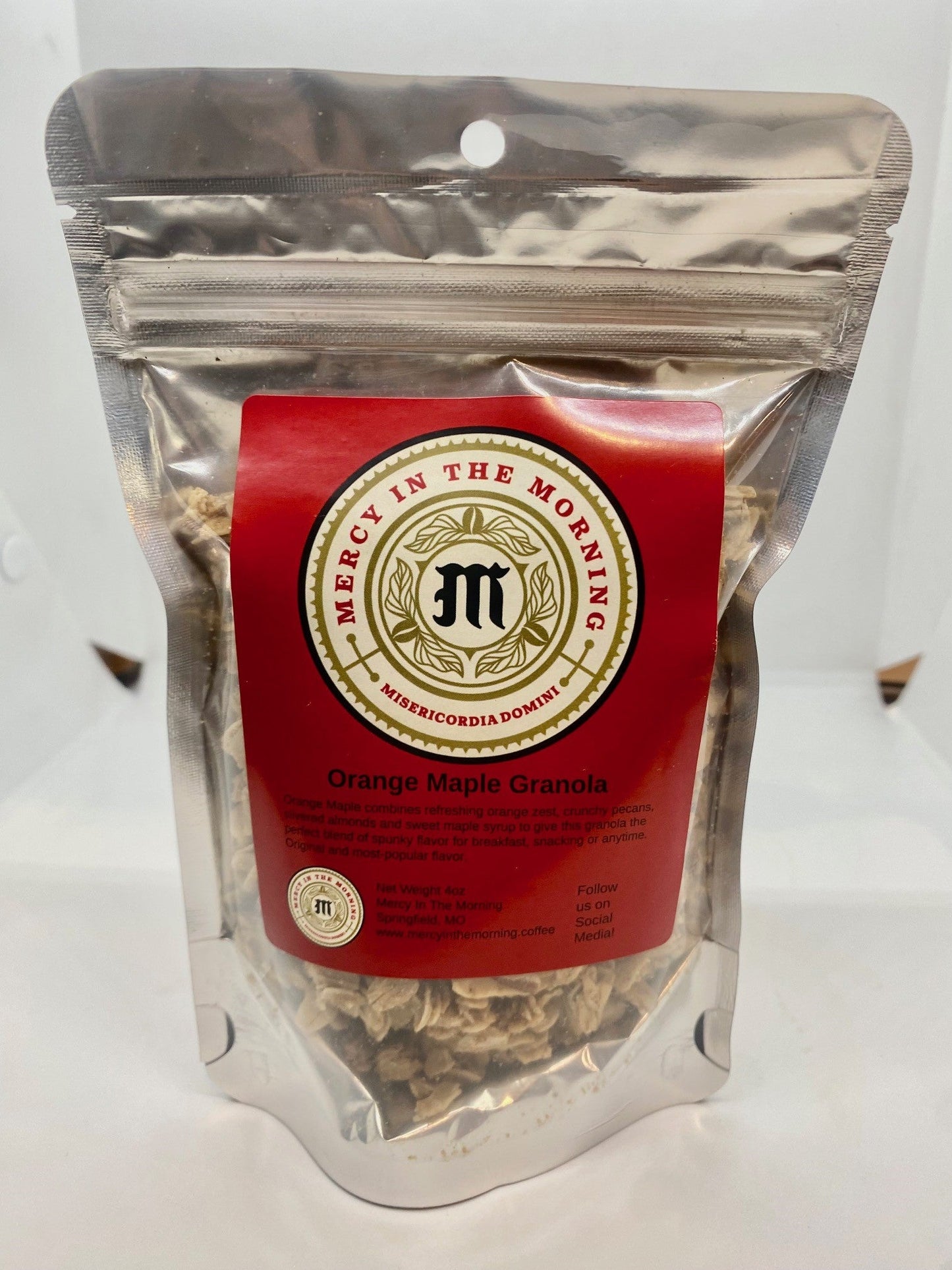 Mercy In The Morning Orange Maple Granola