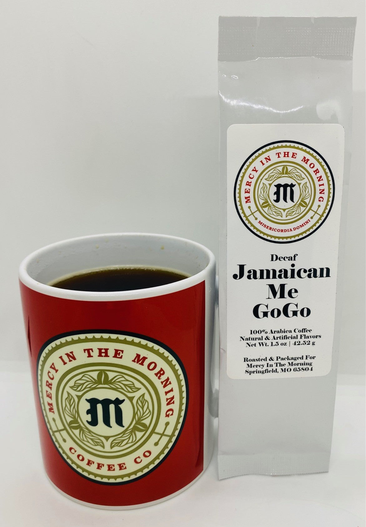 Mercy In The Morning Jamaican Me GoGo Coffee Perfect Pot Decaf