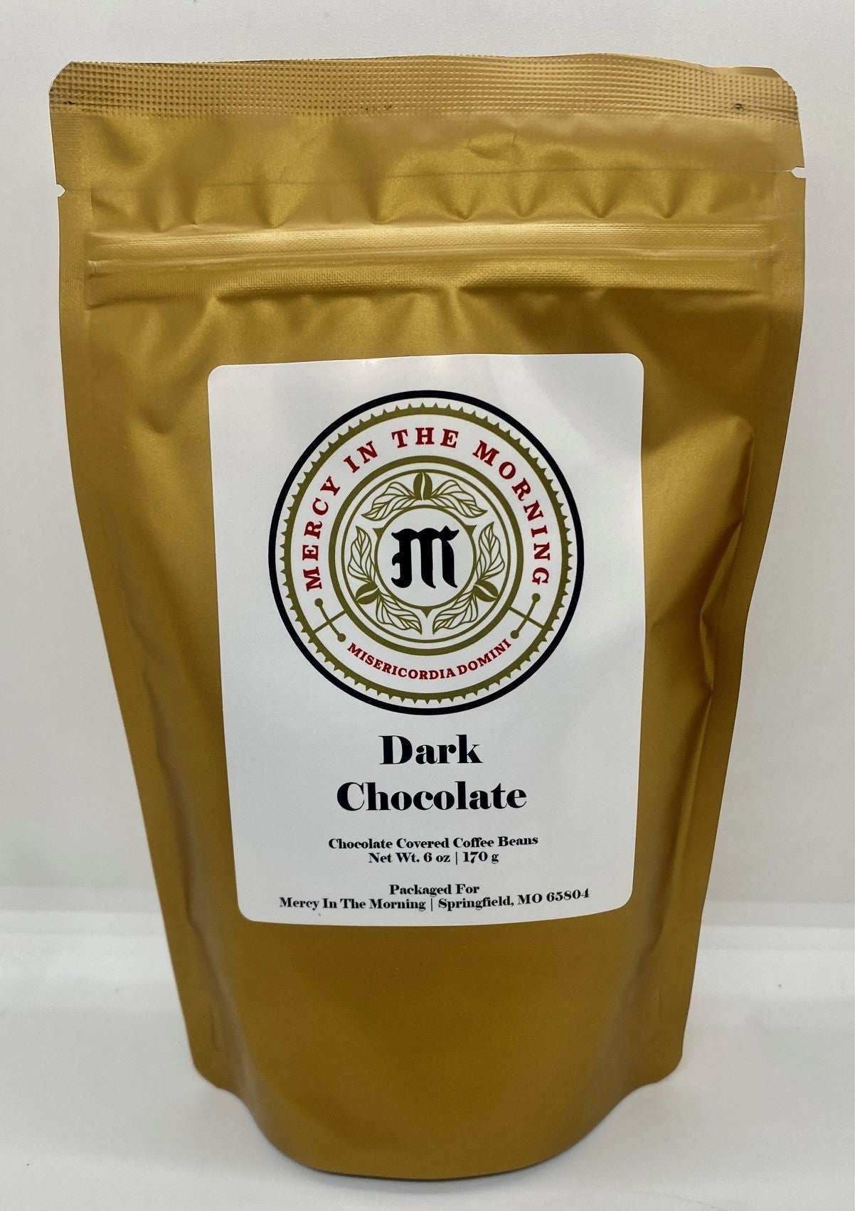 Mercy In The Morning Dark Chocolate Covered Coffee Beans