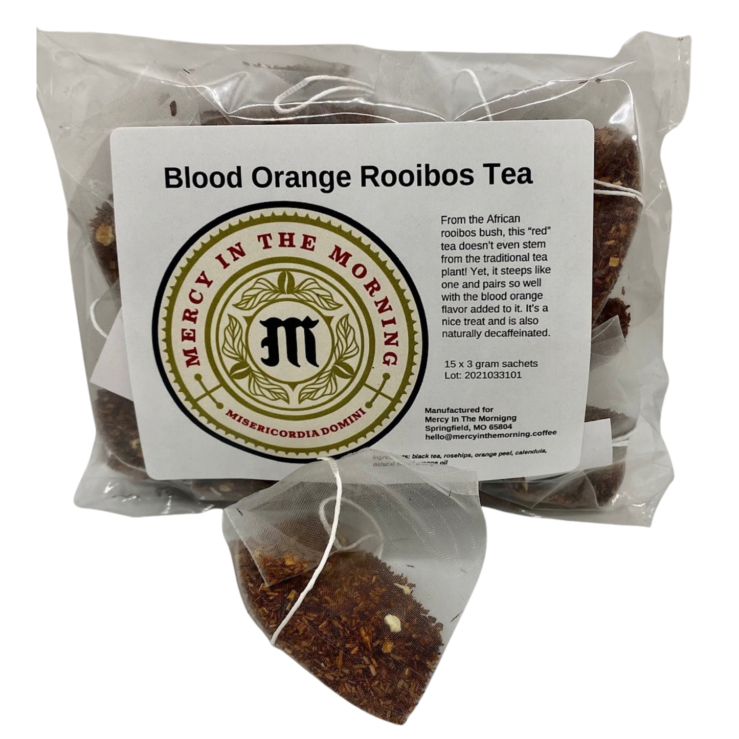 Mercy in the Morning® Blood Orange Rooibos Tea