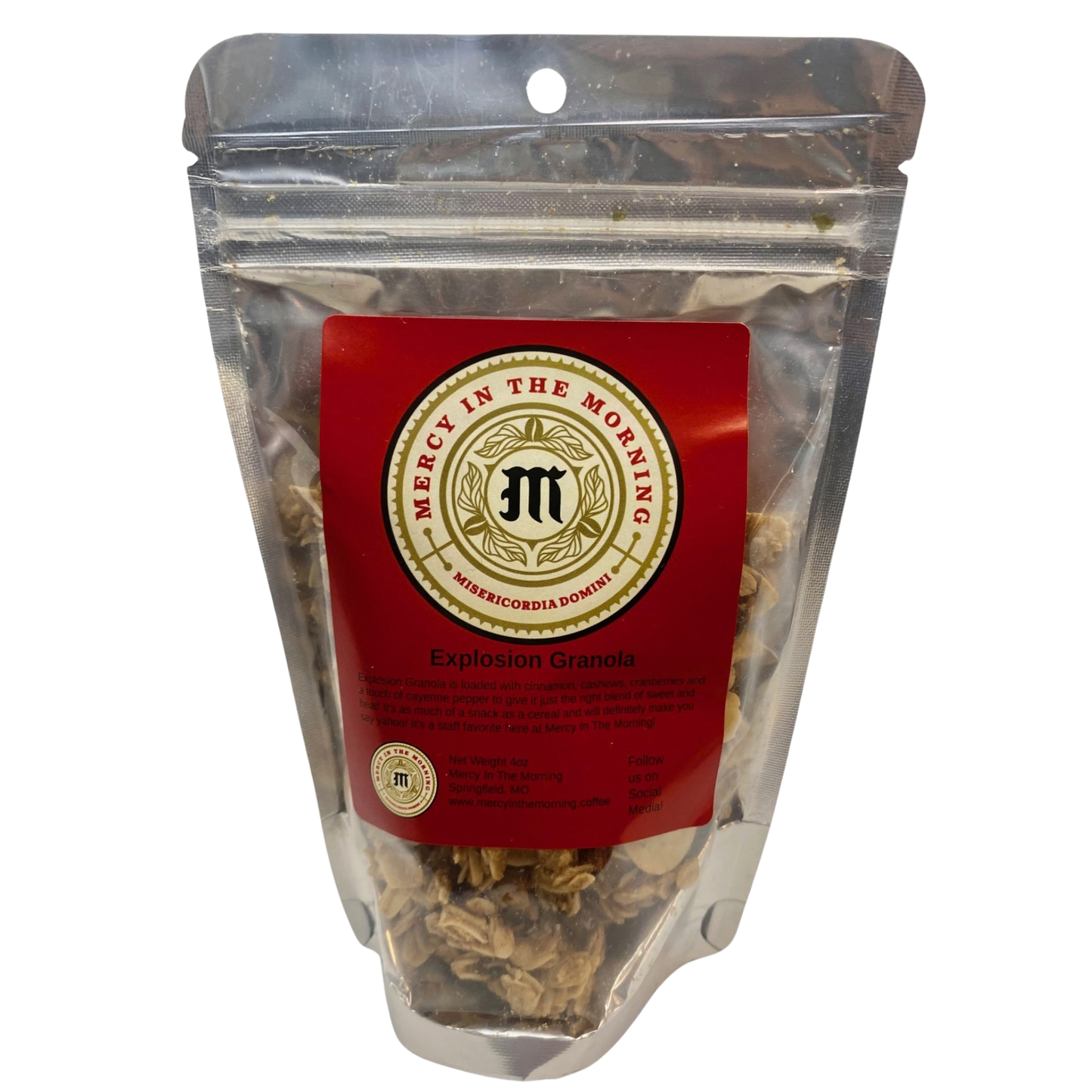 Mercy in the Morning® Explosion Granola