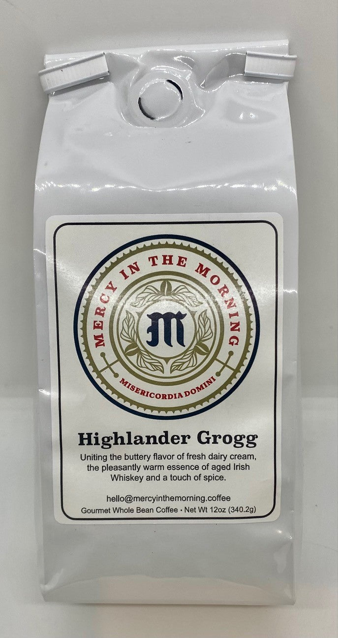 Mercy In The Morning Highlander Grogg Coffee 12oz Whole Bean