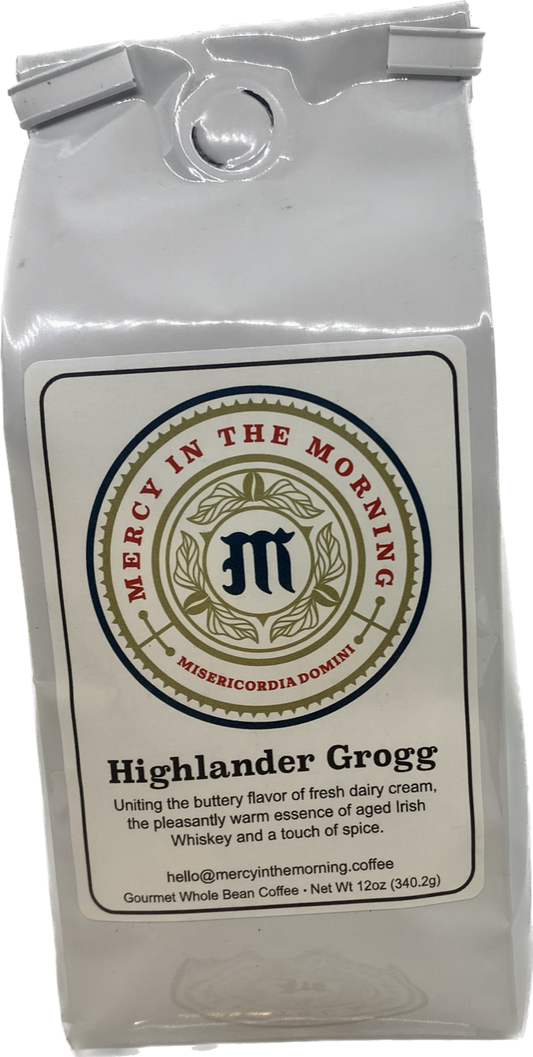 Mercy In The Morning Highlander Grogg Coffee 12oz Whole Bean