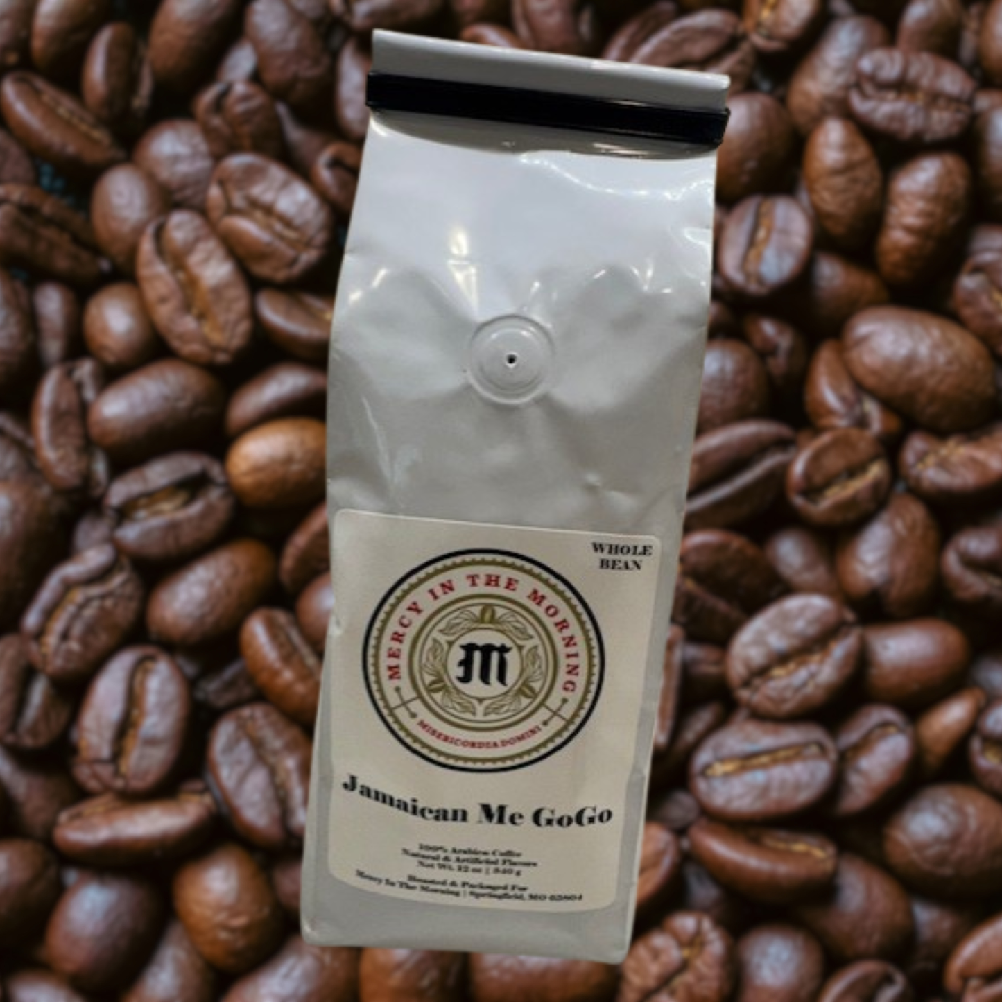 Mercy in the Morning® Jamaican Me GoGo Coffee 12oz Whole Bean
