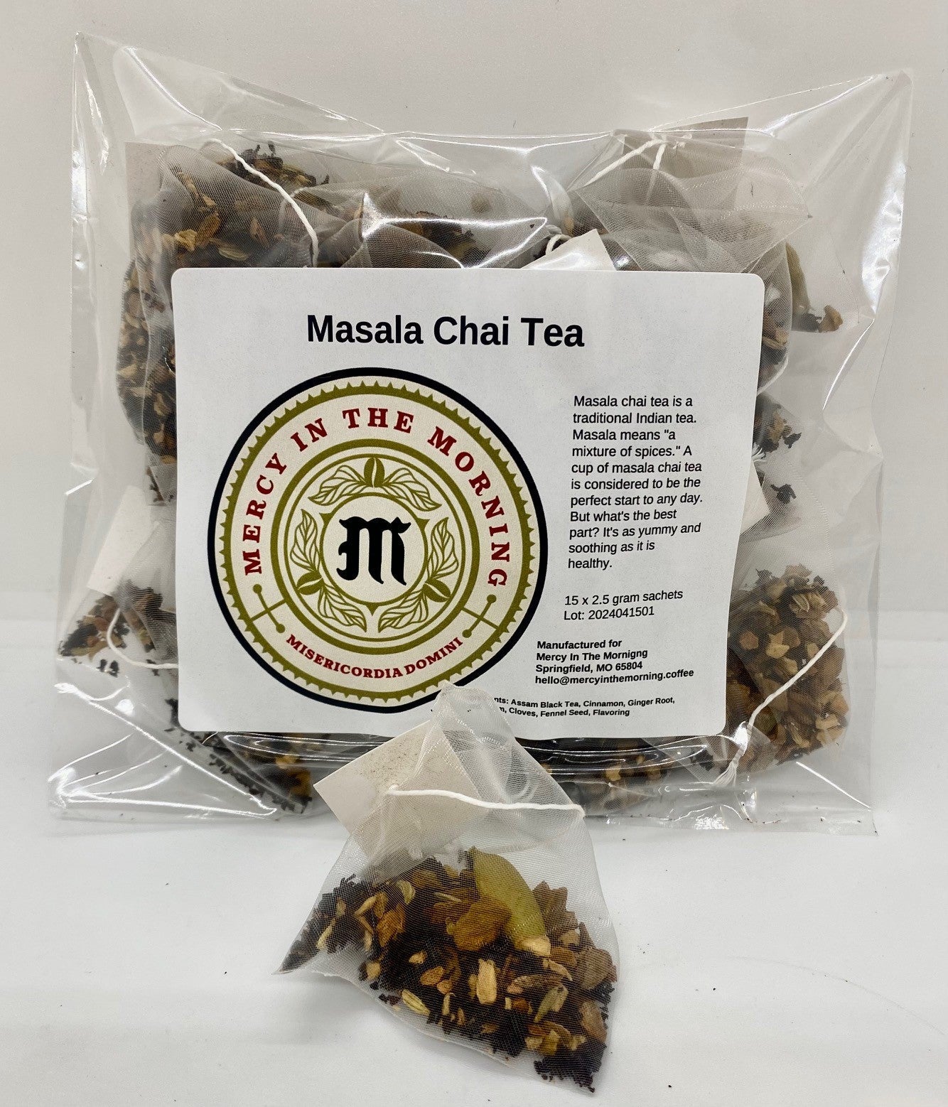 Mercy In The Morning Masala Chai Tea