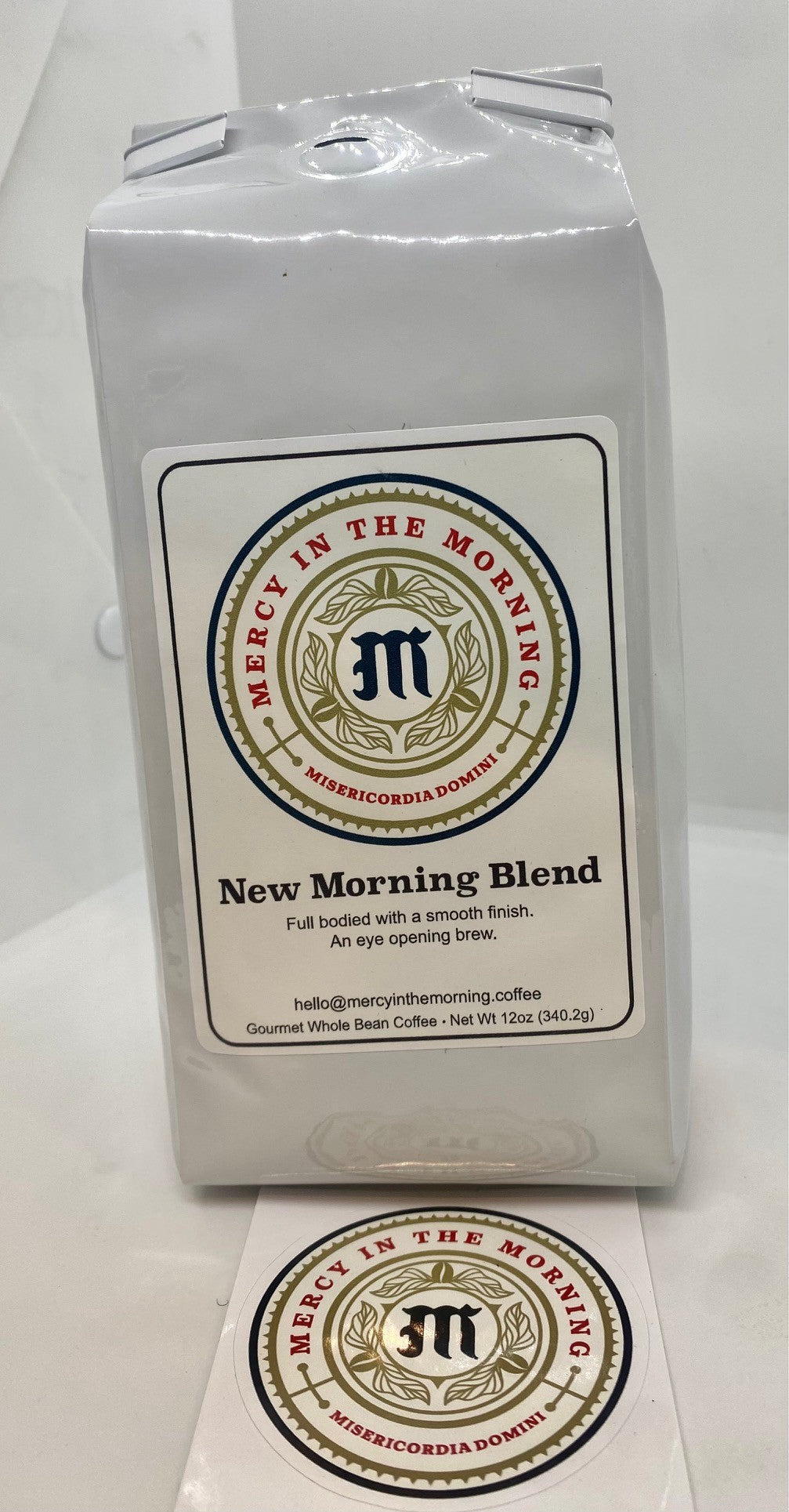 Mercy In The Morning New Morning Coffee 12oz Whole Bean