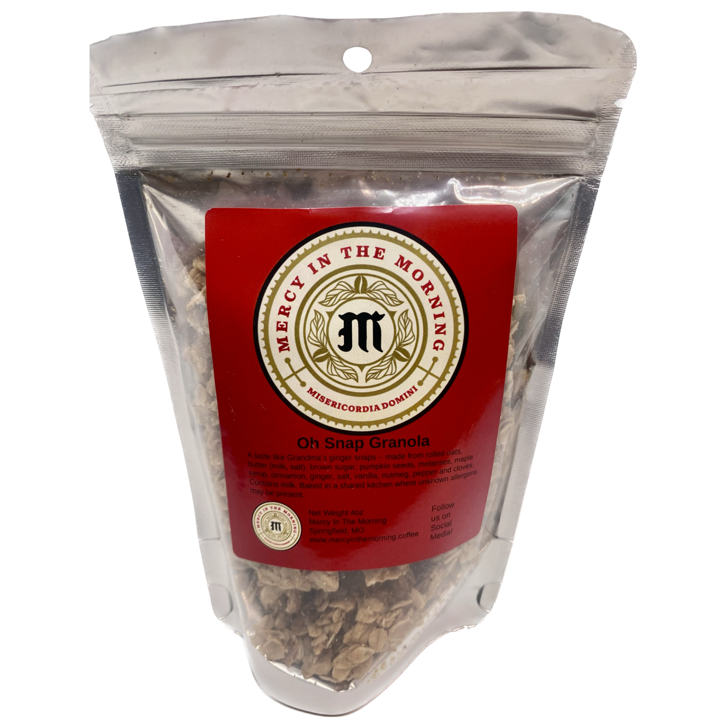 Mercy in the Morning® Oh Snap Granola