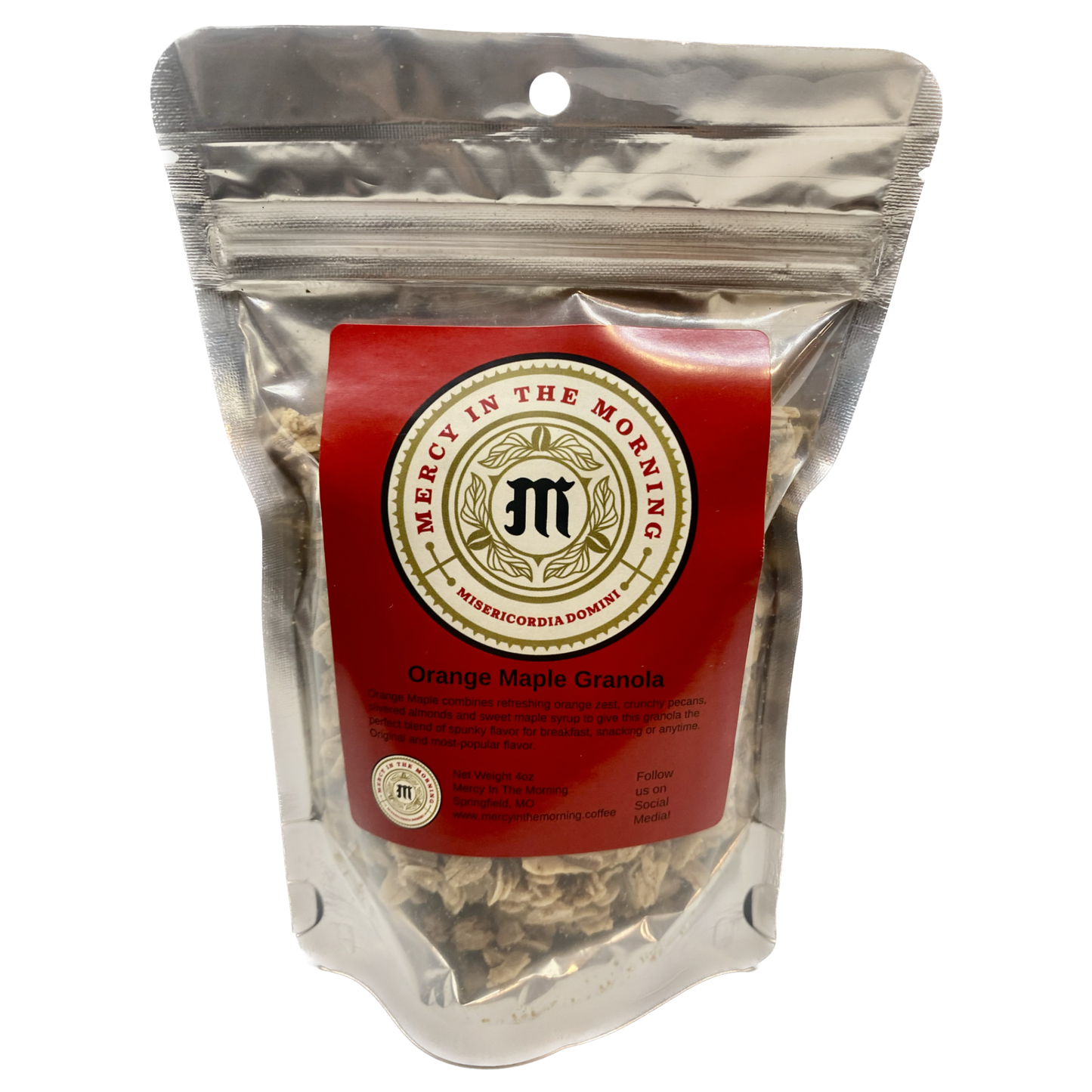 Mercy in the Morning® Orange Maple Granola