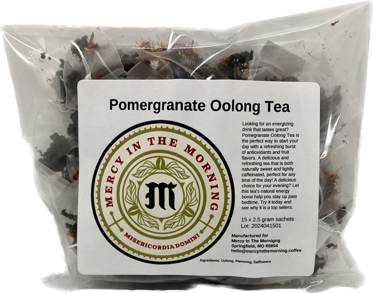 Mercy In The Morning Pomegranate Oolong Tea