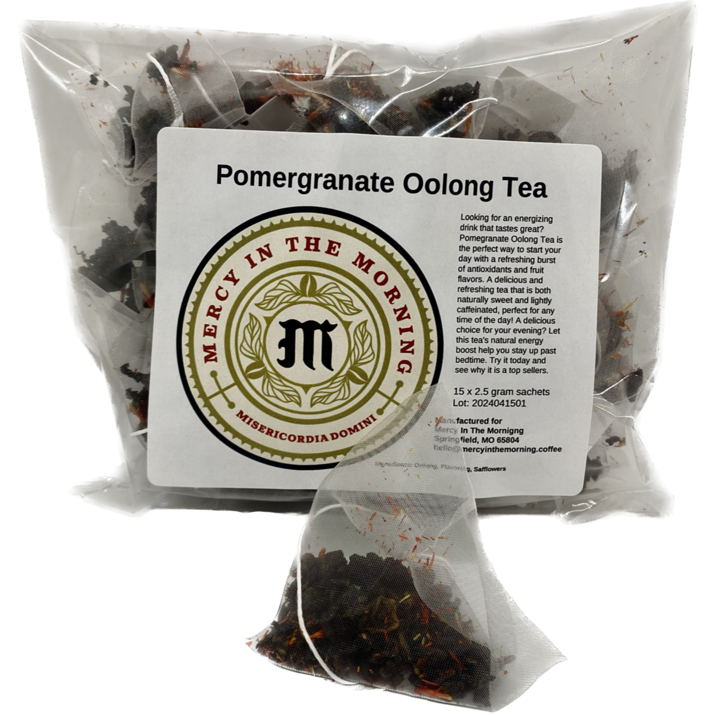 Mercy in the Morning® Pomegranate Oolong Tea