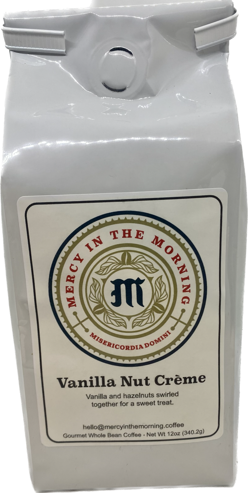 Mercy In The Morning Vanilla Nut Cream Coffee 12oz Whole Bean