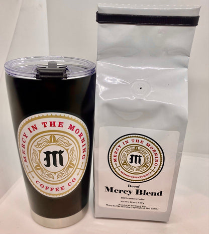 Mercy In The Morning Mercy Blend Coffee  12oz Drip Grind Decaf