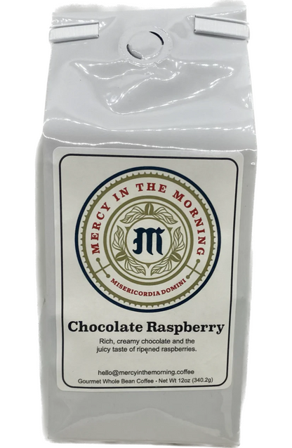 Mercy in the Morning® Chocolate Raspberry Coffee 12oz Whole Bean