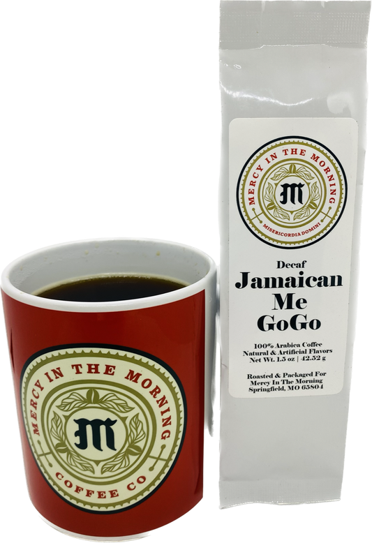 Mercy In The Morning Jamaican Me GoGo Coffee Perfect Pot Decaf