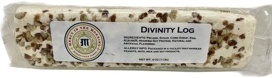 Mercy In The Morning Pecan Divinity Log