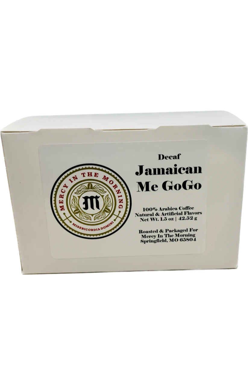 Mercy In The Morning Jamaican Me GoGo Decaf Coffee K-Cups