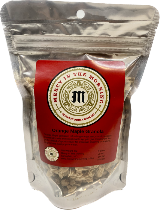 Mercy In The Morning Orange Maple Granola