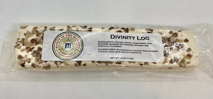 Mercy In The Morning Pecan Divinity Log