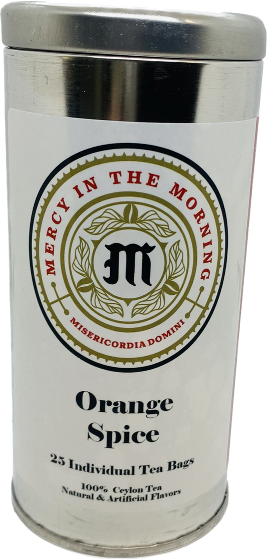 Mercy In The Morning Orange Spice Tea In Tin